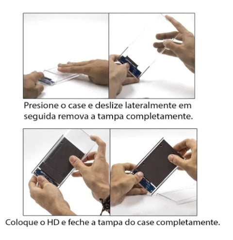 Case Hd Externo 2.5 Notebook Usb 3.0